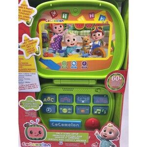 NEW CoComelon Sing & Learn Laptop Interactive Toy Sealed Just Play Ages 18mo+